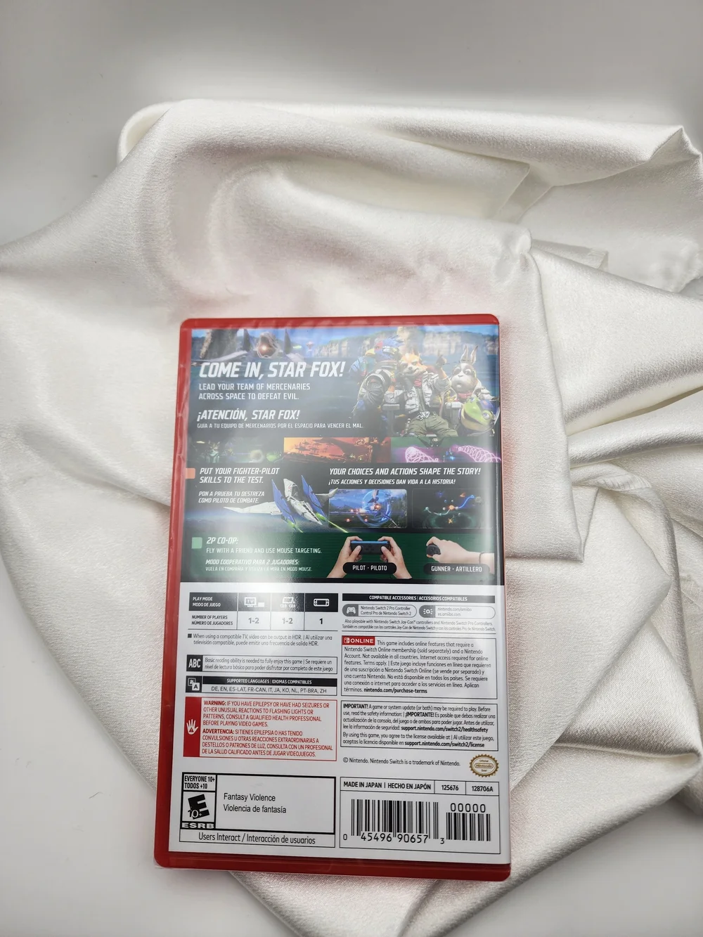 Nintendo Switch 2 StarFox Video Game